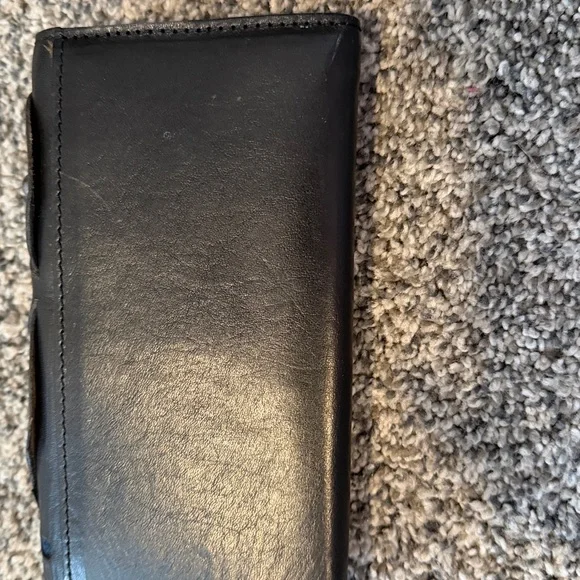 Patricia Nash Studded Black Leather Wallet - Picture 4 of 5